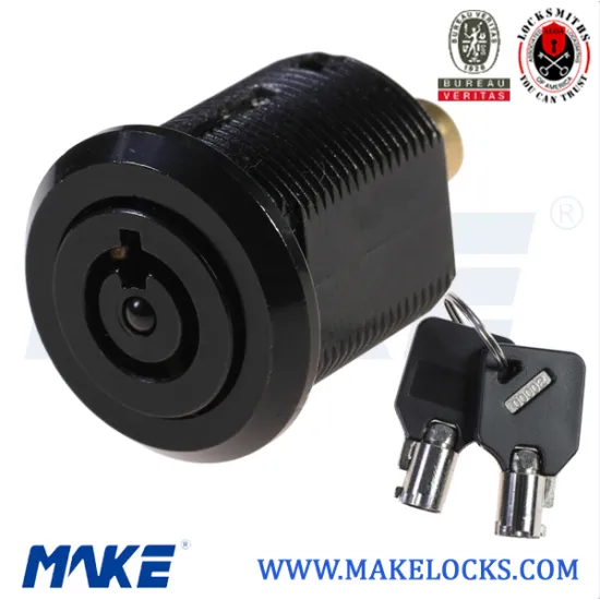 Tubular black powder vehicle lock