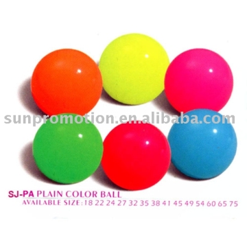 rubber bouncing ball
