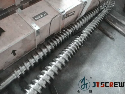 80/156 pvc foam board extruder conical screw barrel