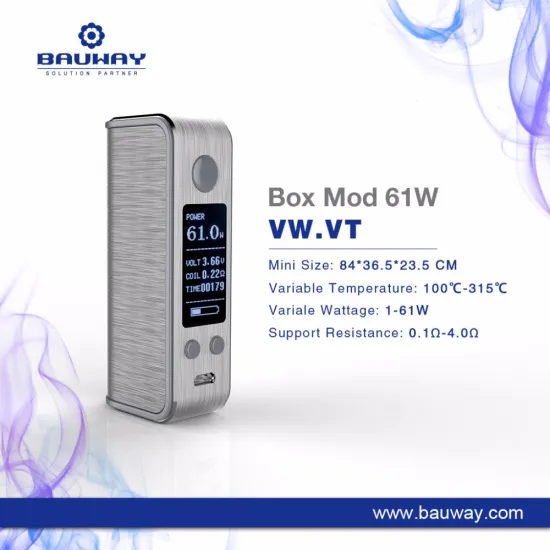 2017 fashion style smok stick kit electronic cigarette CigGo T61 tc box mod vape mod vapour cigarette