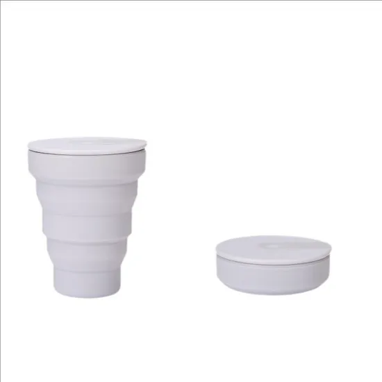 Portable Silicone Collapsible 355ML Coffee Cup for Travel & Boiling Water