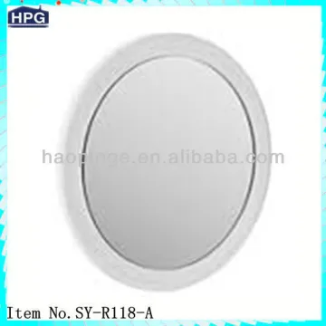 Anti-fog Suction Bath Mirror with Plastic Frame