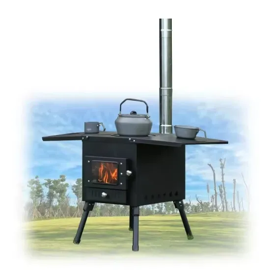 High Quality OEM Stainless Steel Foldable Grill Portable Outdoor Camping Tent Wood Stove