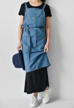 Lover Nordic custom LOGO denim sleeveless neck