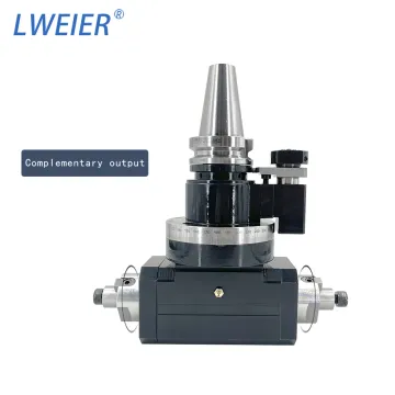 90 Degree CNC Angle Head for Horizontal Milling - BT30 BT40 BT50 ER16 ER25 ER32