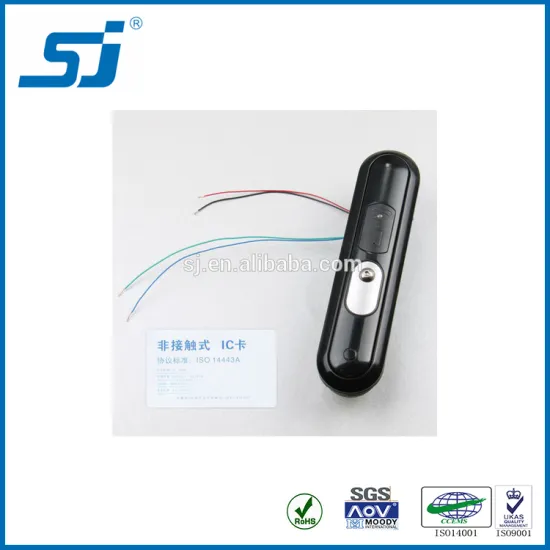 Electronic swinghandle latching used for telecommunication cabinets MS899