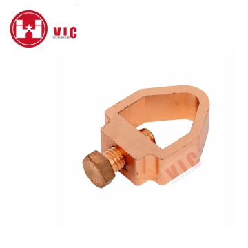 China Vic 5/8 '' Kupfer Erdstangenklemme mit Bolzen