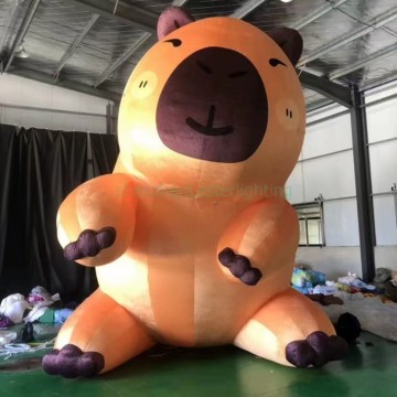 Customizable Large Inflatable Christmas Animal Cartoon Mascots for Shopping Mall Decorations