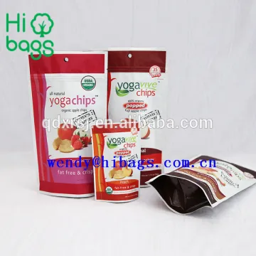 Laminated foil dried fruit plastic zipper bag