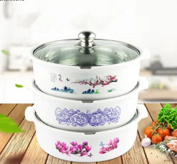 Exquisite Stainless Steel Anti-scald Hot Pot