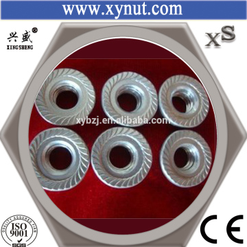 Factory Price HDG Colored DIN6923 M12 Carbon Steel Hex Flange Nut