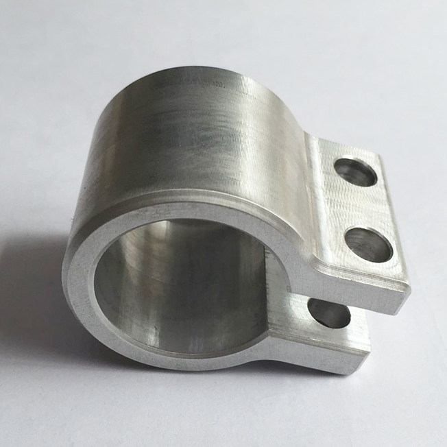 machining aluminum for clamp bracket