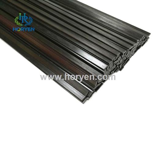 Pultruded Tube And Rod Custom thickness high strength carbon fiber flat strip Manufactory