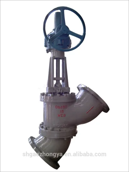 bevel gear slurry valve