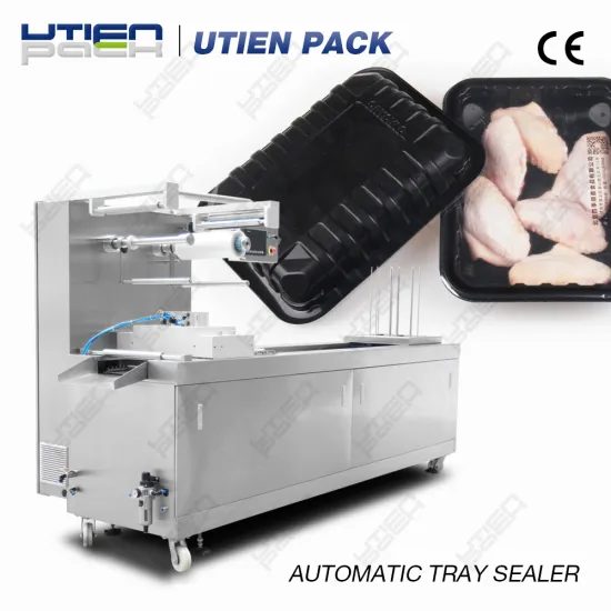 Branded modern FSC420 food tray automatic seal making machine