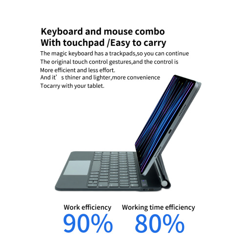 LED Display Magic Keyboard Case