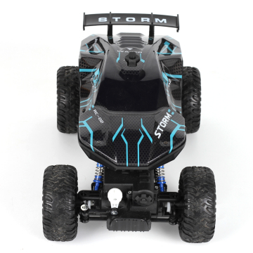 2.4G 6-Channel Cross Country RC Car with Light Spray and Four-Wheel Drive Rock Climbing Toy