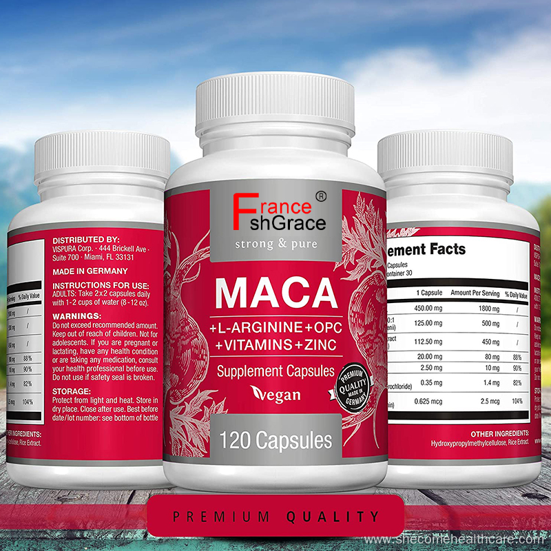 maca extract Improve Men Strength maca supplement capsules