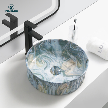 Modern Marble Table Top Wash Basin for Hotels
