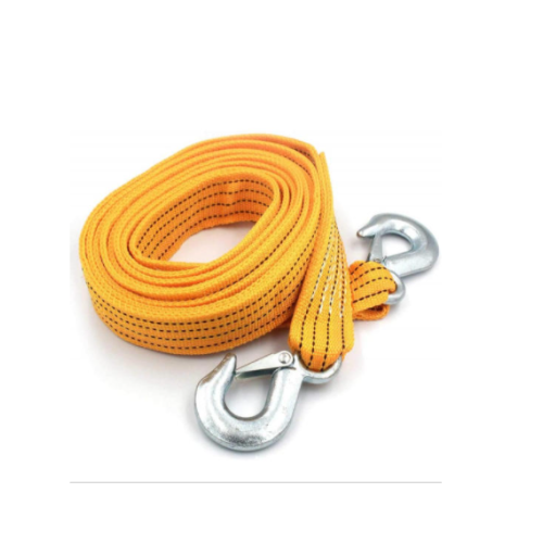 Heavy Duty Tow Strap with Safety Hooks-2