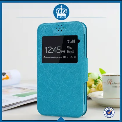 LZB Leather Wallet For Wiko BARRY Flip Case