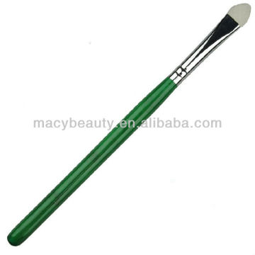 Sponge brush with long wood handle