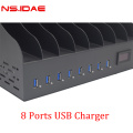 Estação de carregamento inteligente USB de 8 portas