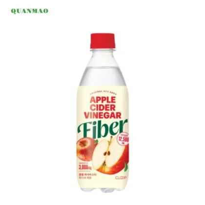 [Zero Sugar, Zero Fat]Apple Cider Vinegar Sparkling Drink a Dietary Fiber Version Fermented with Real Apple Cider Vinegar
