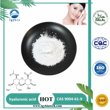 Suministro polvo de ácido hialurónico de grado cosmético 99%