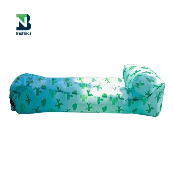 Cute Pattern Inflatable Lounger for Camping and Beach