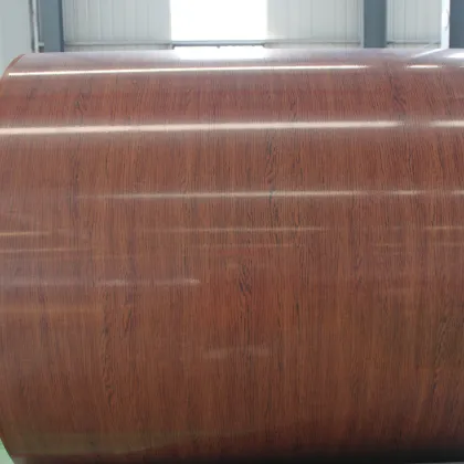Leather Wood Grain Laminated Metal in Home Decoration