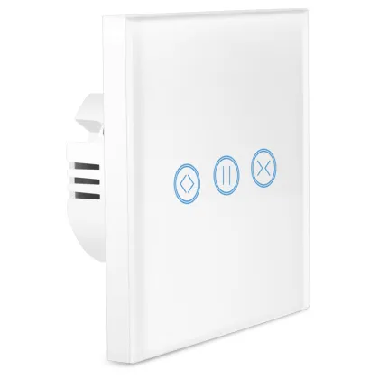 EU UK Wifi Tuya Smart Life Remote Control Alexa Electric Curtain Window Shutter Smart Switch WiFi Controlled Curtain Switch