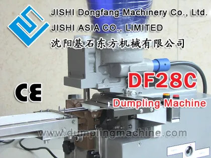 DF28C dumpling machine,steamed dumpling,fried dumpling