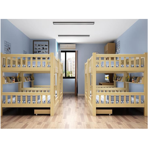 hot sale high quality solid wood bunk bed