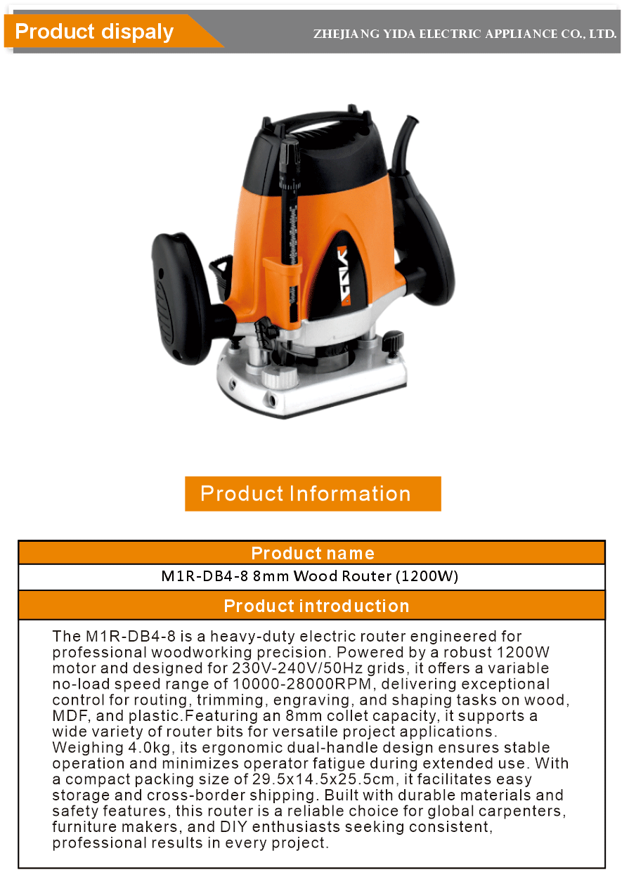 High Performance Wood Router Machine