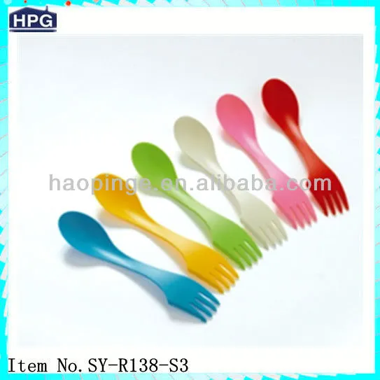 plastic fork spoon