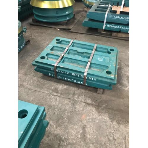 stone cone crusher parts jaw plate for Sandvick jaw crusher spare parts Factory