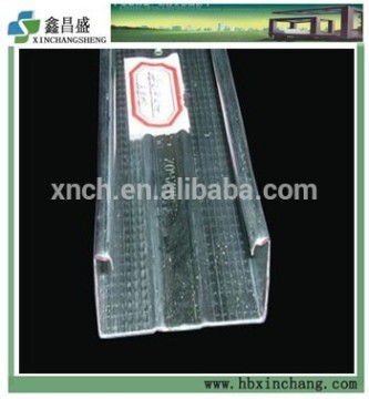 Galvanized metal steel profiles for ceiling system