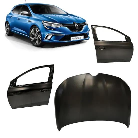 Auto Body System Car Steel Front Engine Bonnet Cover for Renault Megane 4 2015-