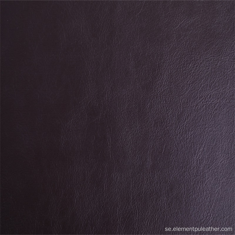 ECO Friendly Black Elastic Water Based PU Leather