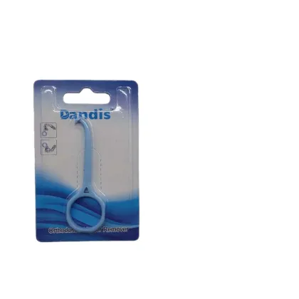 Colorful Orthodontic Plastic Hooks Aligner Removing Tool