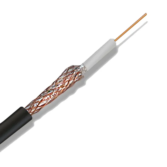 High Speed RG59+2C Power F Connector RG6 RG59 CCTV CATV Coaxial Cable