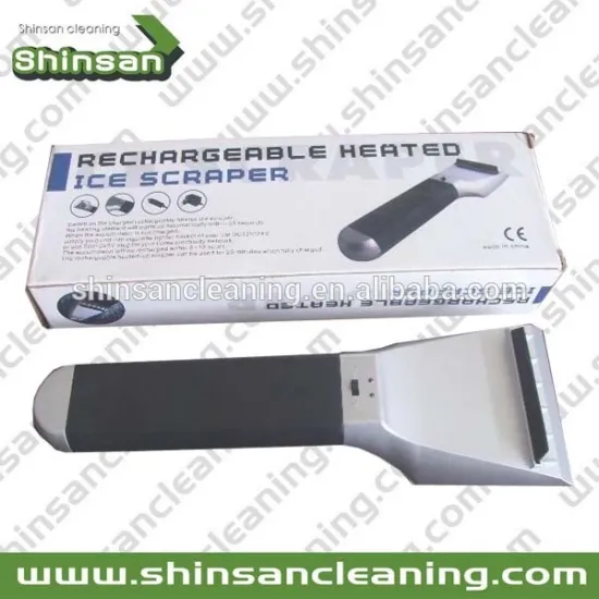 2016 hot selling rechargeable heated ice scraper/heated ice scraper/electric ice scraper