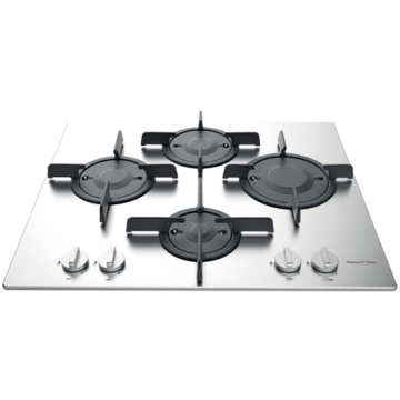 4-Burner Hotpoint Gas Hob Stainless Steel