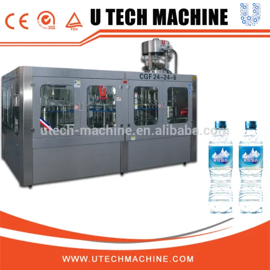 Water Manufaturing Plant/Pure Water Filling Machine/3 in 1 Automatic Filling Machine