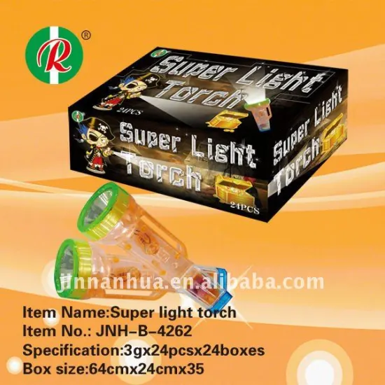 Super light torch /fruit candy/ sweet/ sugar