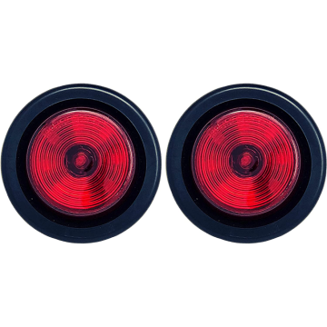 2.5 Inch LED Truck Lights 12V-24V - Clearance/Side Marker & Tail Lights