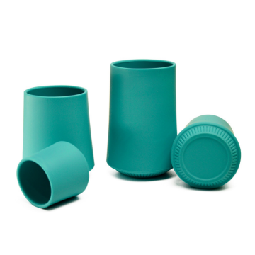 Custom Modern Drinkware Silicone Wine Cups