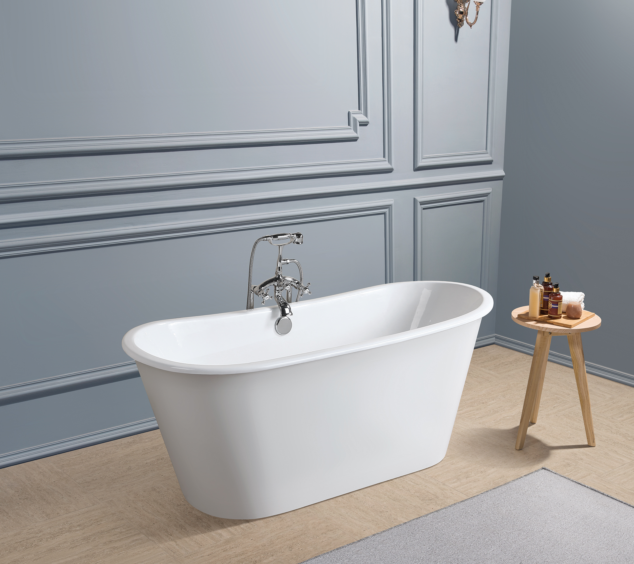 Freestanding Cast Iron Bathtubs Sw 1002c 1