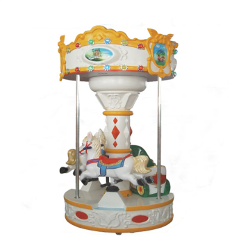 Customized 4 Seats Mini Amusement Kids Carousel Ride 750W - CE Certified